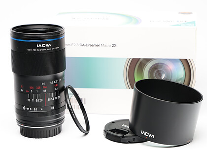 Obiektyw Laowa 100mm f/2,8 Ultra Makro 2x APO (Canon EF) Manualna przysłona -  sn:042873 - Komis *Gwarancja do 18-07-2027