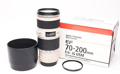 Obiektyw Canon EF 70-200mm f/4L IS USM sn:492700 - Używany