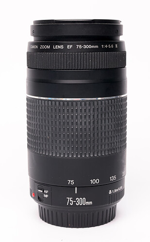 Obiektyw Canon EF 75-300mm f/4-5.6 III - sn:2021107098 - Używany