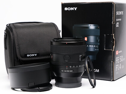 Obiektyw Sony FE GM 50mm F1.4 (SEL50F14GM) - sn:4307737 - Używany