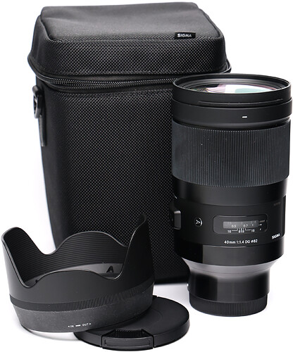 Obiektyw Sigma 40mm f/1,4 DG HSM Art (Sony E) - sn:53707381 - Używany