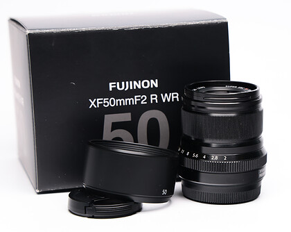 Obiektyw Fujinon XF 50mm f/2 R WR czarny - sn:9BA00195 - Używany