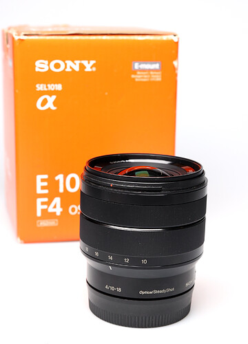 Obiektyw Sony E 10-18mm f/4 OSS (SEL1018) - Używany