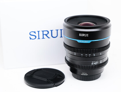 Obiektyw Sirui Cine Lens Nightwalker S35 24mm T1.2 E-Mount - sn:50512127 - Używany