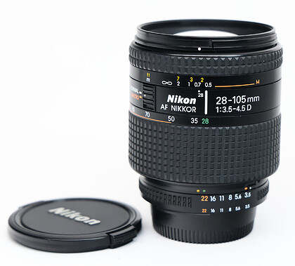Nikkor AF 28-105mm f/3,5-4,5D IF - sn:284488 - Komis