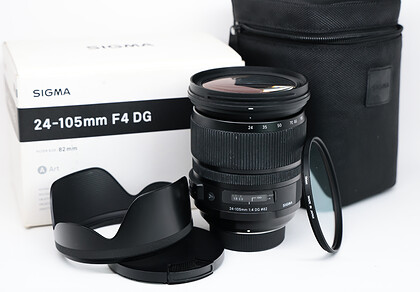 Obiektyw Sigma 24-105mm f/4 DG OS HSM Art (Canon) - sn:51764309 - Używany