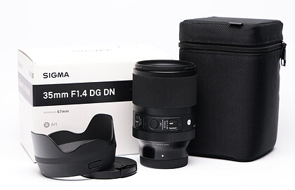 Obiektyw Sigma 35mm f/1,4 DG DN Art (Sony E) - sn:56279992 - Używany