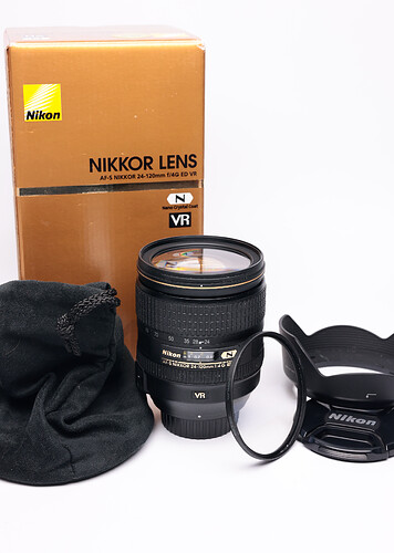 Obiektyw Nikkor AF-S 24-120mm f/4G ED VR - sn:62422972 - Używany