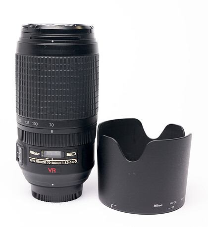 Obiektyw Nikkor AF-S 70-300mm f/4,5-5,6G IF-ED VR - sn:2255802 - Używany