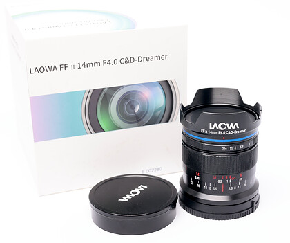 Obiektyw Laowa 14 mm f/4,0 FF RL Zero-D - mocowanie Sony E - sn:002280 - Komis