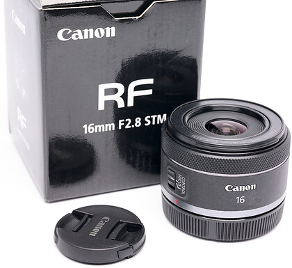 Obiektyw Canon RF 16mm f/2.8 STM  sn:2512003412 - Używany *FV23%