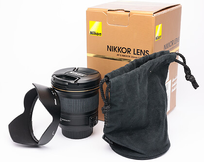 Obiektyw Nikkor AF-S 20mm f/1,8G ED- sn:257133 - Używany