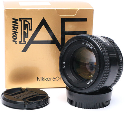 Obiektyw Nikkor AF 50mm f/1,4D - sn:6078174 - Używany