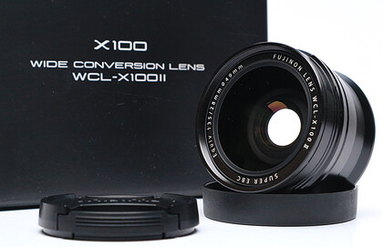 Fujifilm konwerter szerokokątny WCL-X100 (czarny) II - Używany