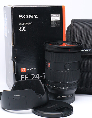 Obiektyw Sony FE GM 24-70mm f/2,8 II (SEL2470GM2) - sn:1954297 - Używany FV23%