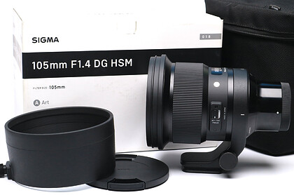 Obiektyw Sigma 105mm f/1,4 DG HSM Art Sony E - sn:57370070 - Używany *FV23%