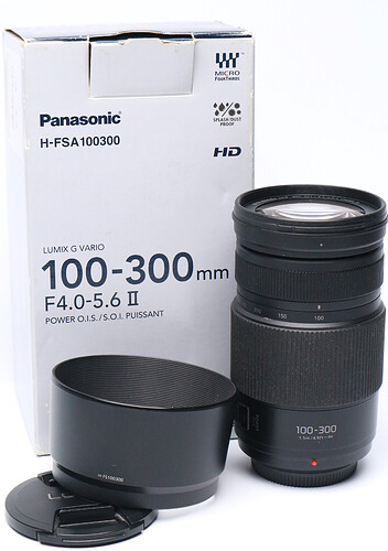 Obiektyw Panasonic LUMIX G Vario 100-300mm f/4-5,6 II POWER O.I.S. - sn:XT8GA101965 - Używany