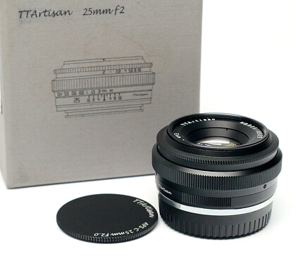 Obiektyw TTArtisan 25/2 (Fuji X) sn:825118929 - Używany - Świąteczna Promocja