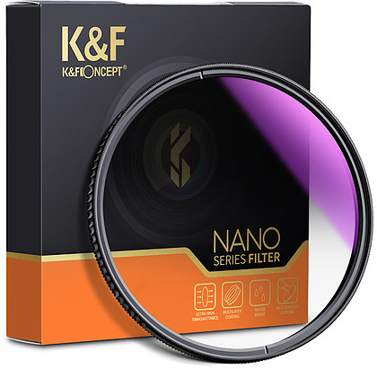 Filtr szary połówkowy K&F Concept NANO-X SOFT ND16 - PROMOCJA/WYPRZEDAŻ