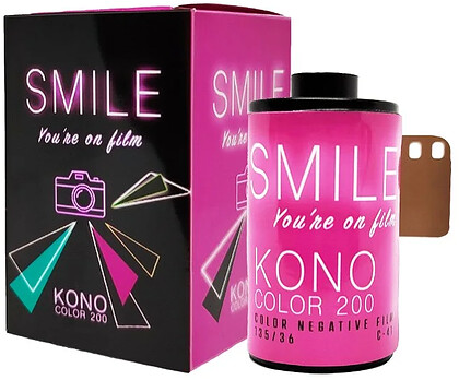 Film kolorowy KONO! Smile 200 [135/36 zdjęć]