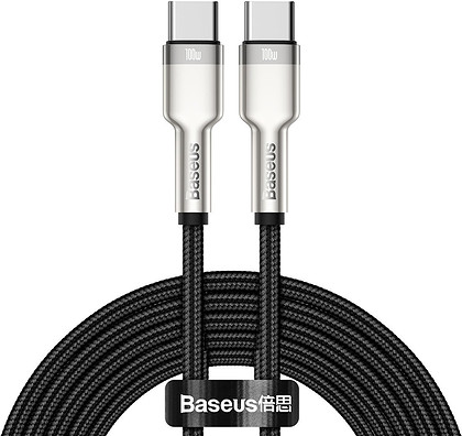 Kabel USB-C do USB-C Baseus Cafule 100W 2m (czarny)