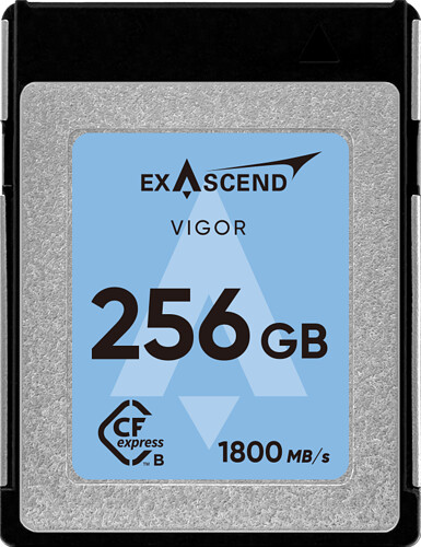 Karta pamięci Exascend CFexpress 256GB Type B Vigor (1800MB/s)