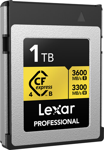 Karta pamięci Lexar CFexpress 1TB 4.0 Pro Gold Type B (3600MB/s)