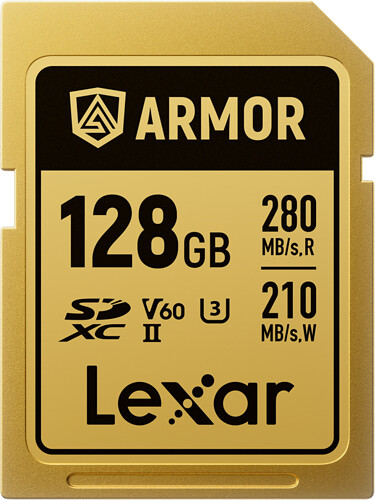Karta pamięci Lexar SDXC 128GB (280MB/s) ARMOR Gold