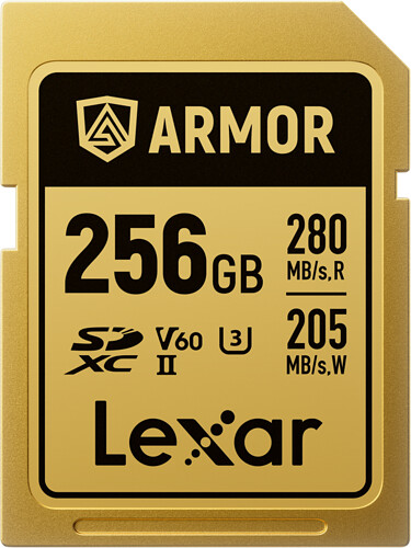 Karta pamięci Lexar SDXC 256GB (280MB/s) ARMOR Gold