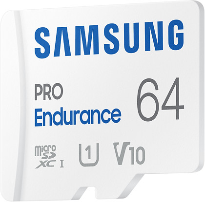Karta pamięci Samsung microSDXC 64GB PRO Endurance (100/30MB/s) + adapter (MB-MJ64KA/EU)
