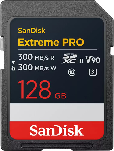 Karta pamięci SanDisk SDXC Extreme Pro 128GB (300MB/s) UHS-II V90
