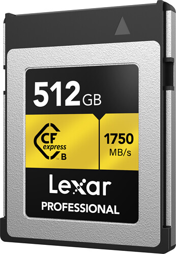 Karta pamięci Lexar CFexpress 512GB Pro Type B Gold (1750MB/s)