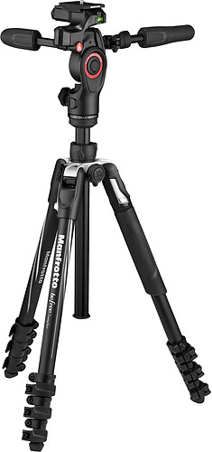 Statyw wideo Manfrotto BeFree Advanced 3W Live