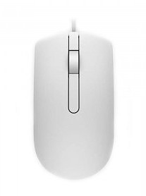 Mysz przewodowa optyczna Dell MS116 biała