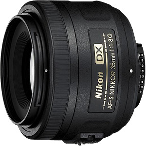 Obiektyw Nikkor AF-S DX 35mm f/1,8G  + rabat 5-10-15% na wybrany obiektyw Nikkor F przy zakupie z aparatem NIKON DSLR