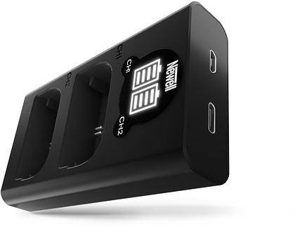 Ładowarka Newell podwójna DL-USB-C do akumulatorów FujiFilm NP-W126
