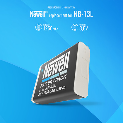 Akumulator Newell zamiennik Canon NB-13L
