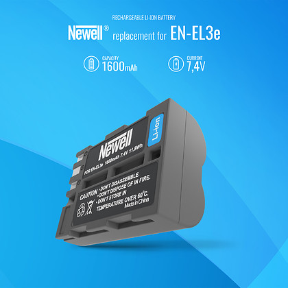 Akumulator Newell zamiennik Nikon EN-EL3e