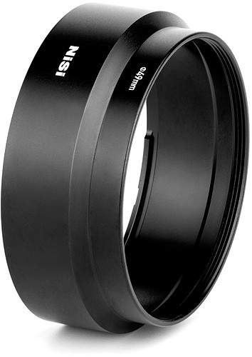 Zestaw NiSi adapter 49mm + Silver Ring Prosories do RICOH GR3 (GR III)