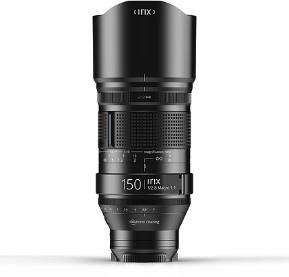Obiektyw Irix 150mm f/2,8 Macro (Sony E)