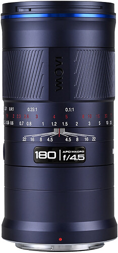 Obiektyw Laowa 180 mm f/4,5 1,5x Ultra Macro APO AF - Nikon Z