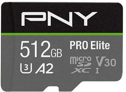 Karta pamięci PNY PRO Elite MicroSDXC 512GB P-SDUX512U3100PRO-GE