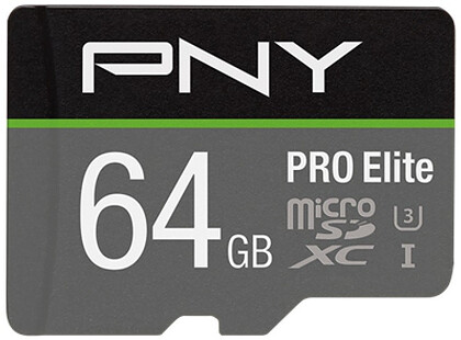 Karta pamięci PNY PRO Elite MicroSDXC 64GB P-SDU64GV31100PRO-GE