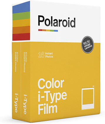 Wkład Polaroid COLOR i-Type Film (White Frame) [2-pack]