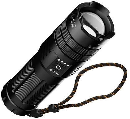 Powerbank XTORM Flashlight 10.500 mAh 20W czarny/XRF101