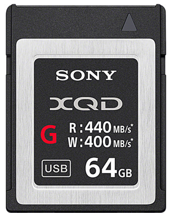Karta pamięci Sony XQD G 64GB (440MB/s) | promocja Black Friday!