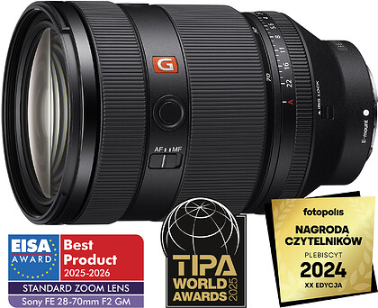 Obiektyw Sony FE GM 28-70mm f/2.0 + Dodatkowy rok gwarancji po zarejestrowaniu w My Sony (SEL2870GM) - Zapytaj o ofertę!