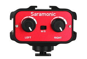 Adapter audio SARAMONIC SR-AX100 - 3.5 mm in/ out, VDSLR