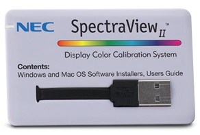 Oprogramowanie NEC SpectraView II (klucz USB)