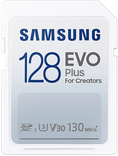 Karta Pamięci Samsung SDHC 128GB EVO+ (130MB/s) (MB-SC128K/EU)
